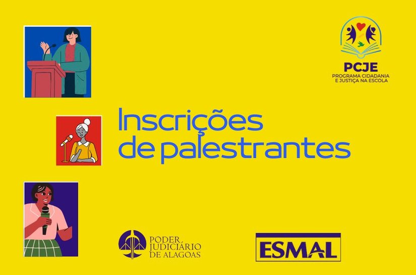 Cidadania e Justiça na Escola abre inscrições para palestrantes