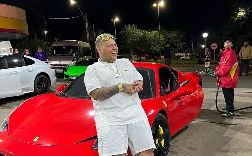 MC Ryan SP mostra adega de Kaká Diniz, marido de Simone Mendes: 'Meu parque de diversão'
