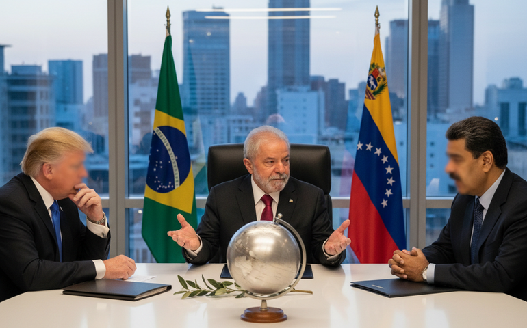 Lula busca intermediar diálogo entre Trump e Maduro sobre Venezuela
