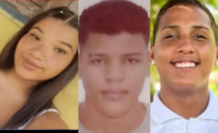 Ana Beatriz, Felipe e Guilherme estão desaparecidos Ana Beatriz, Felipe e Guilherme estão desaparecidos