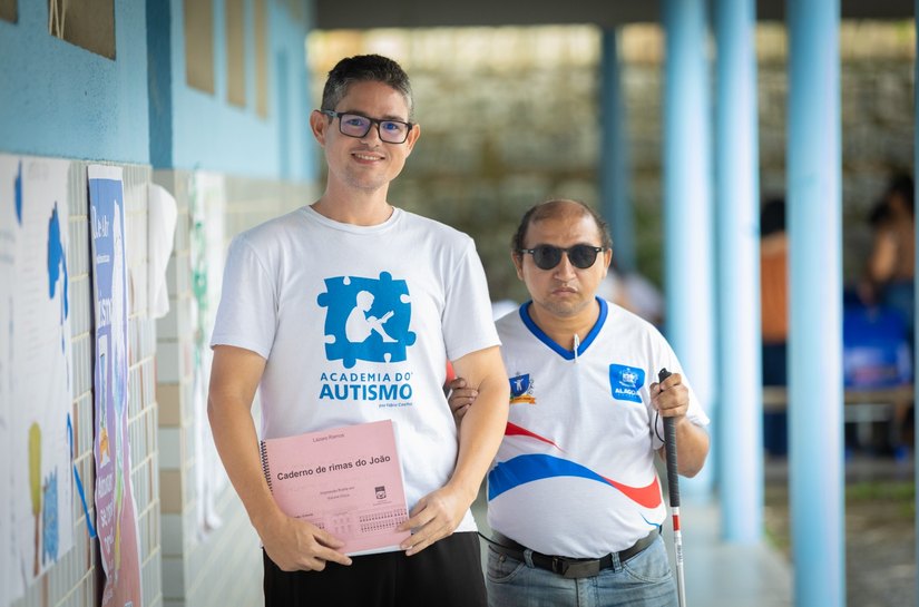 Alagoas ocupa o 1º lugar do Nordeste e o 5º do país em percentual de escolas equipadas para pessoas com deficiência