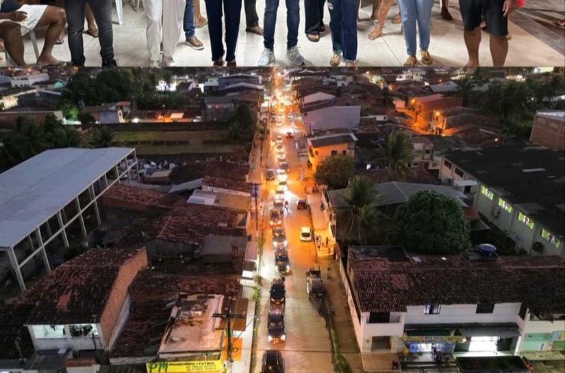 Neno da Laje amplia presença política em Maceió e fortalece pré-campanha com grande carreata na parte alta da capital