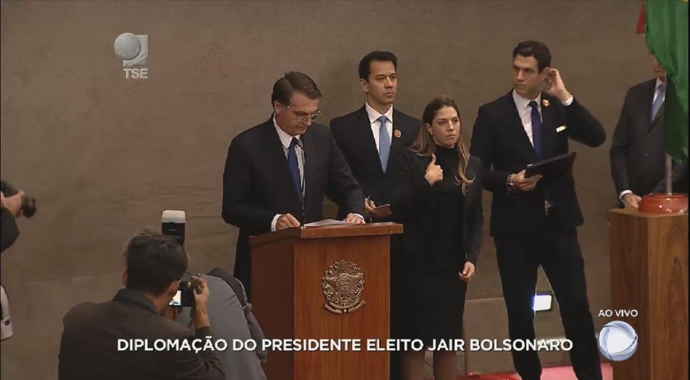 Diplomação do Bolsonaro