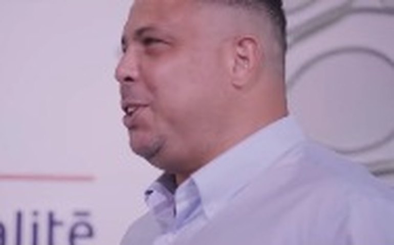 Ronaldo Fenômeno disputa partida de Tênis no Miami Open, nos EUA 