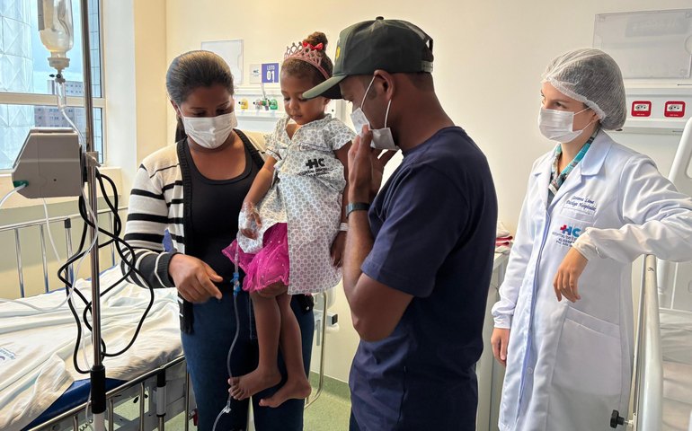 Marco histórico: Hospital do Coração realiza a primeira cirurgia cardíaca infantil da rede pública estadual