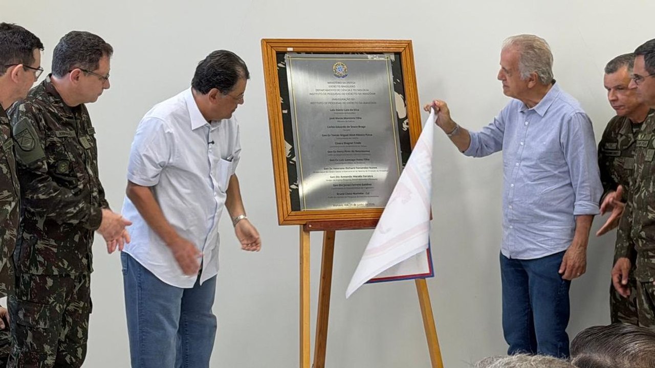 Instituto de Pesquisas do Exército na Amazônia é inaugurado em Manaus
