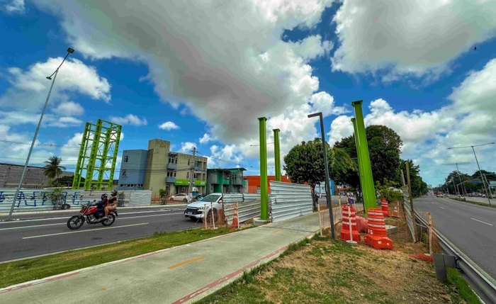 Instalação de passarela inicia neste sábado, 1° Instalação de passarela inicia neste sábado, 1°