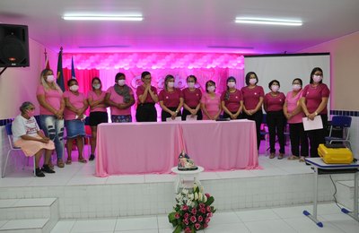 Saúde de Anadia promove encerramento do Outubro Rosa