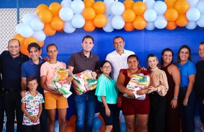 Prefeitura de Campo Alegre faz primeira entrega de cestas básicas de 2026 do Bolsa Alegre