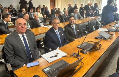 Desembargadores do TJAL acompanham sabatina da procuradora Marluce Caldas, indicada ao STJ