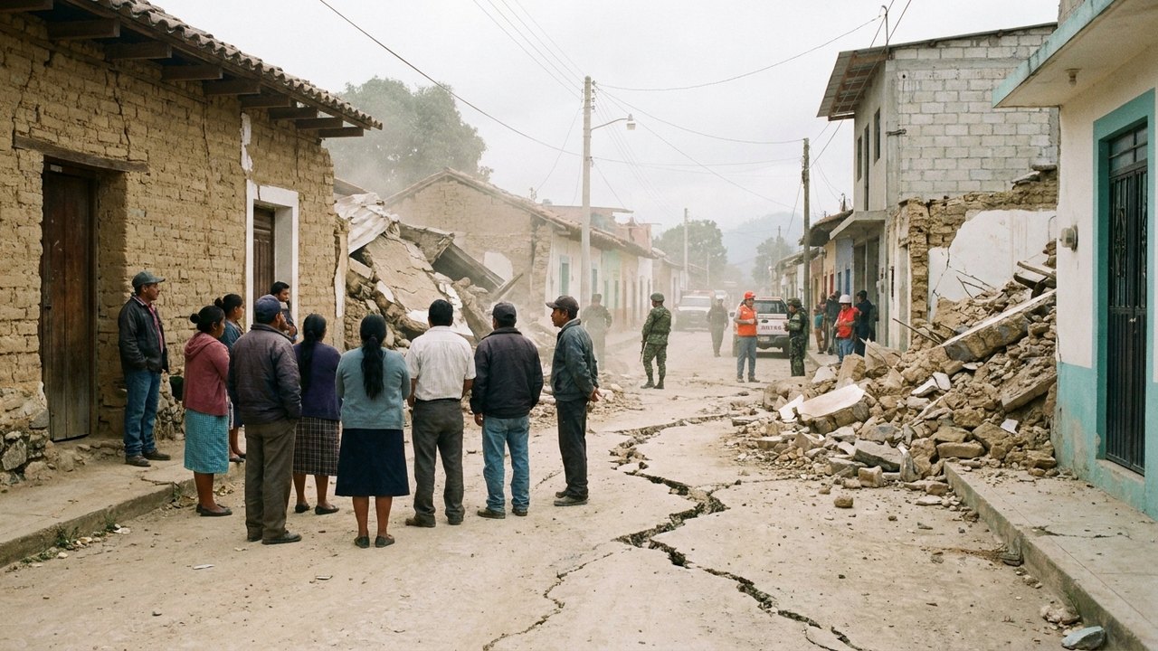 Terremoto de magnitude 6,3 atinge Chiapas, na fronteira do México com a Guatemala
