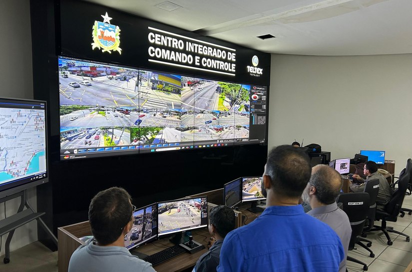 Sistema de videomonitoramento da SSP atrai técnicos do governo de Rondônia