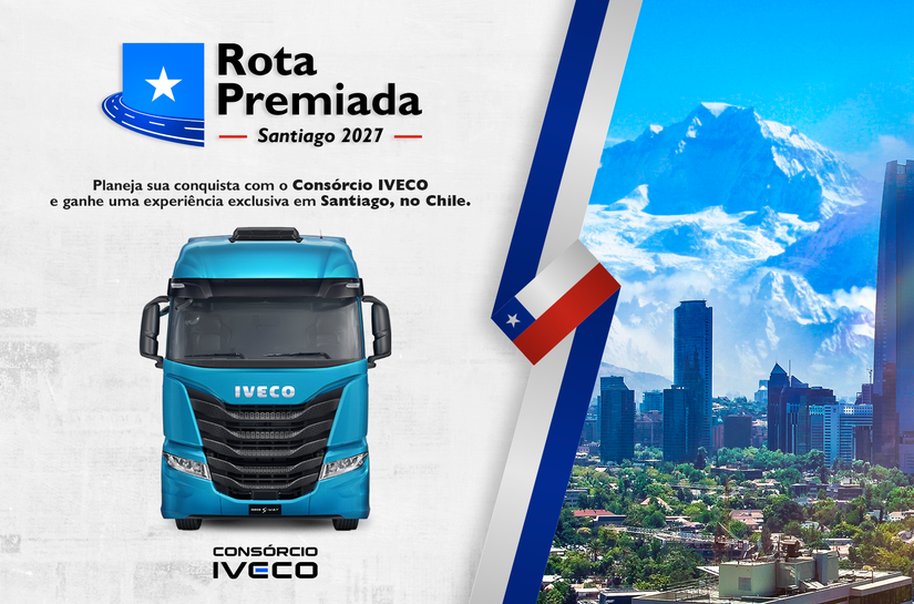 Consórcio IVECO premia clientes com viagem para o Chile