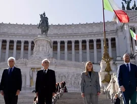 Mattarella e Meloni destacam paz e democracia nos 165 anos da unificação da Itália