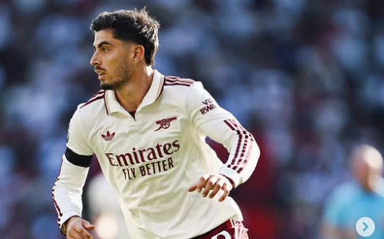 Arteta confirma lesão no joelho de Havertz e atacante desfalca o Arsenal na Premier League