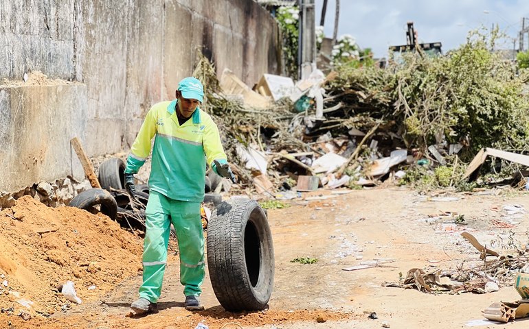 Em 2025, Autarquia de Limpeza Urbana intensificou o combate ao descarte irregular de resíduos