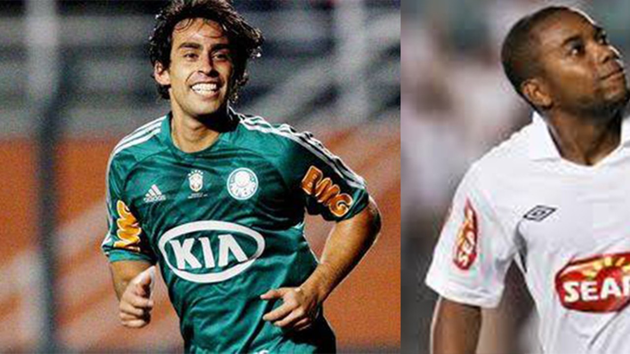 Técnicos estão otimistas nas recuperações de Valdivia e Robinho