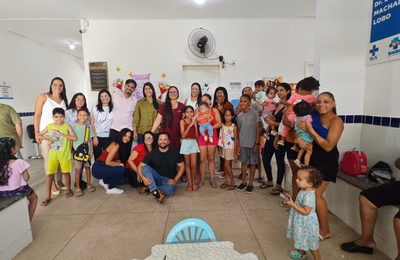 Páscoa no PSF Cohab anima crianças e promove orientação para famílias