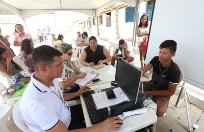 Deodorenses têm acesso à emissão de documentos durante o Viva Marechal