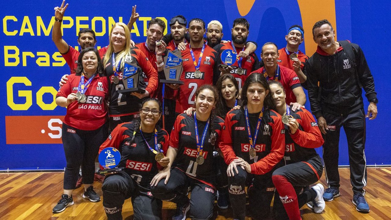 Sesi-SP domina Campeonato Brasileiro de goalball