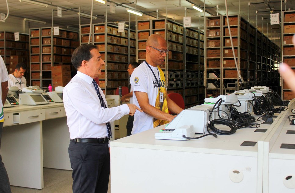 URNAS TRE / Foto: Ascom/TRE-SE