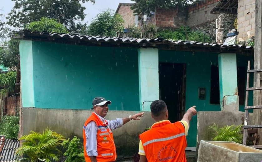 Defesa Civil de Branquinha intensifica ações e monitoramento de áreas afetadas pelas chuvas