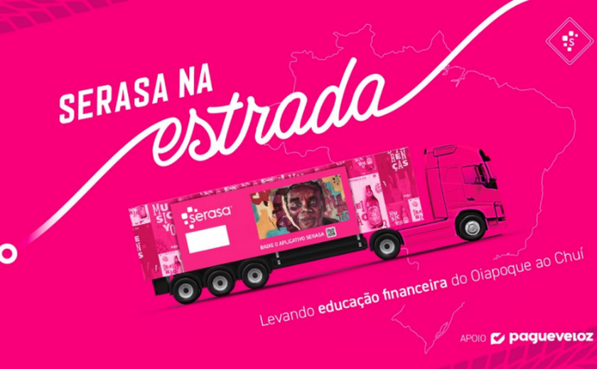 Projeto Serasa na Estrada chega a Maceió com serviços gratuitos e educação financeira à população