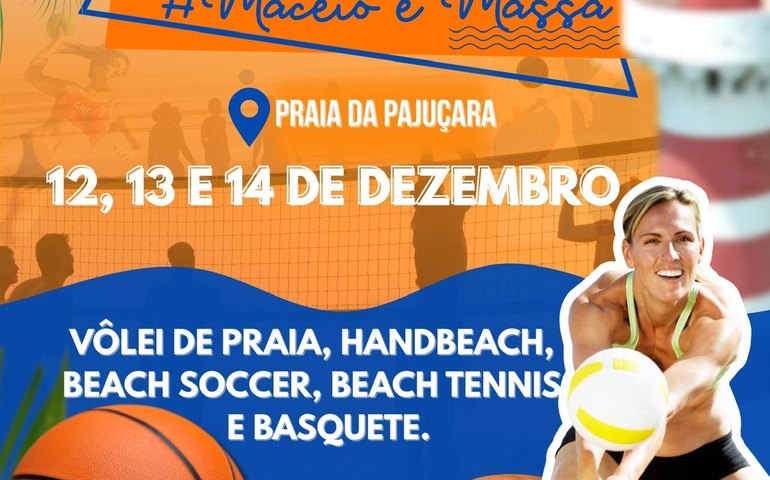 Jogos de Verão têm inscrições abertas na orla de Pajuçara