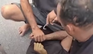 Suspeito na Garça Torta. / Foto: Reprodução/Redes Sociais