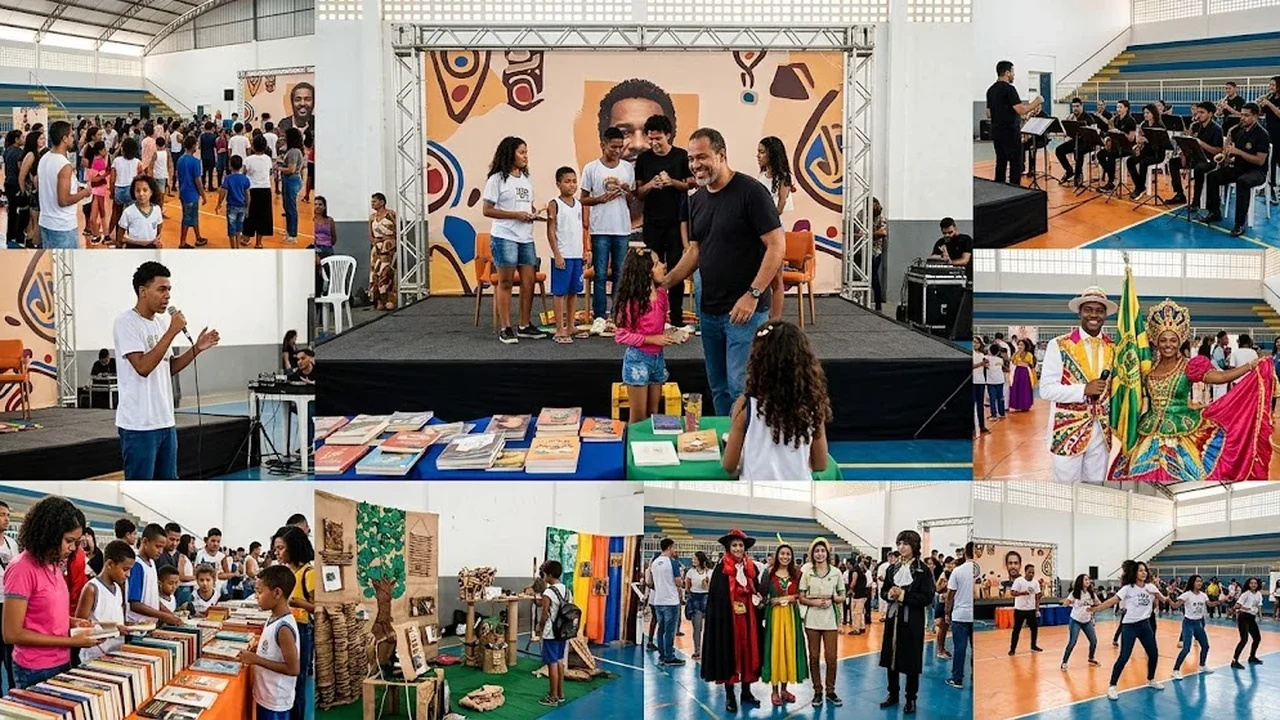 Feira Literária de Queimados valoriza a produção cultural do município