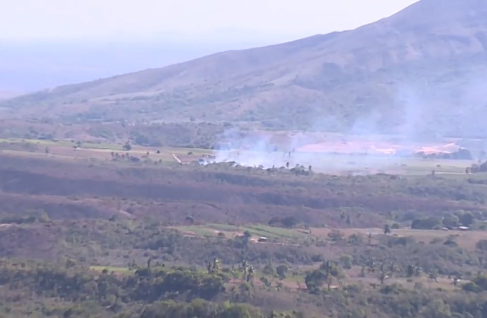 INCÊNDIO NA SERRA DE ITABAIANA