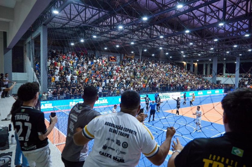 Arapiraca sediará a final do Campeonato Brasileiro de Futsal entre Traipu e Atlético Piauiense