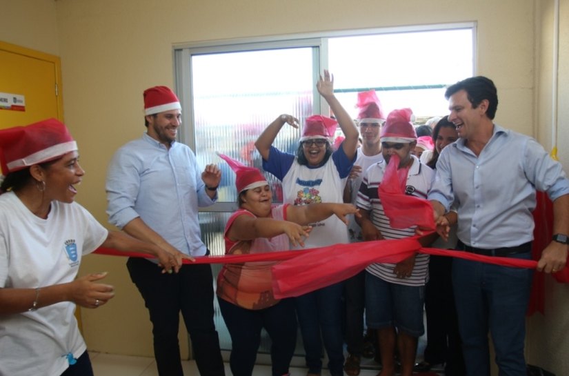 Cacau inaugura Núcleo de Atendimento Educacional Especializado em Marechal