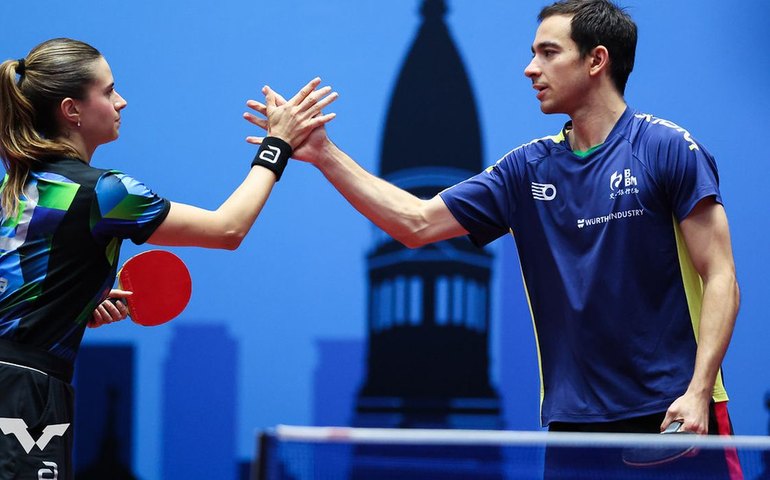 Em Buenos Aires, Bruna Takahashi e Hugo Calderano conquistam 1º título