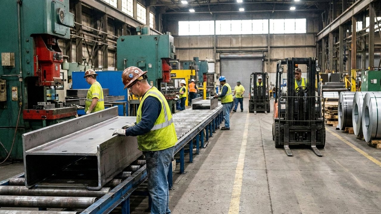 PMI dos Estados Unidos medido pelo ISM cai para 56,7 em junho