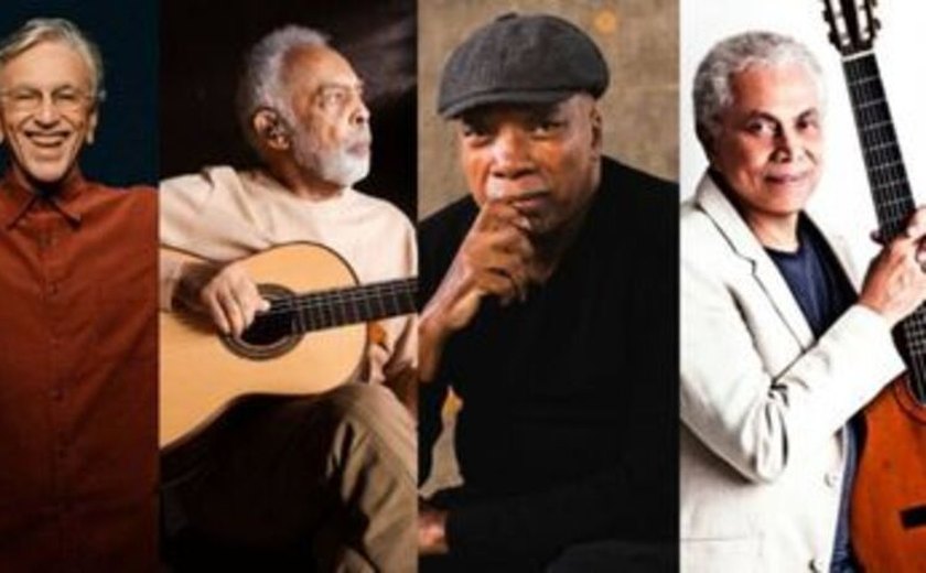 Projeto &#8216;Atemporais&#8217; traz regravações de Gil, Caetano, Milton e Paulinho da Viola
