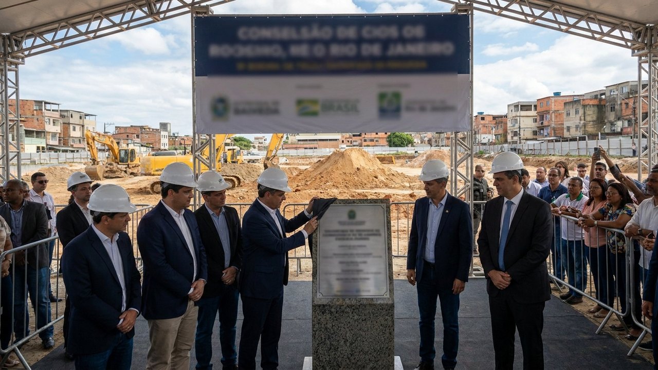 BRT Baixada: prefeitura lança pedra fundamental que amplia integração de três cidades com BRT carioca