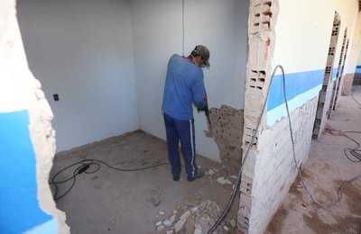 Prefeitura de Marechal inicia obras de manutenção predial para reabertura do Posto do Cabreiras