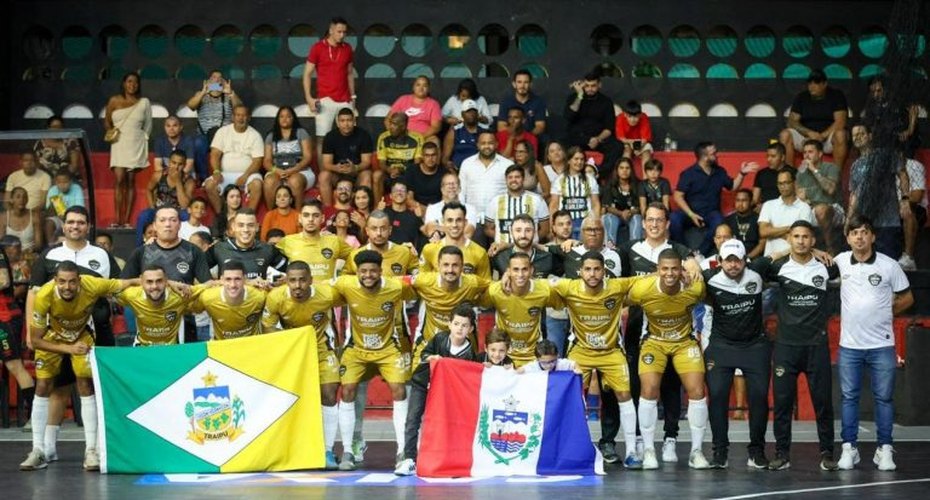 Ginásio João Paulo II será palco das quartas de final do Campeonato Brasileiro de Futsal entre Traipu e Ceará