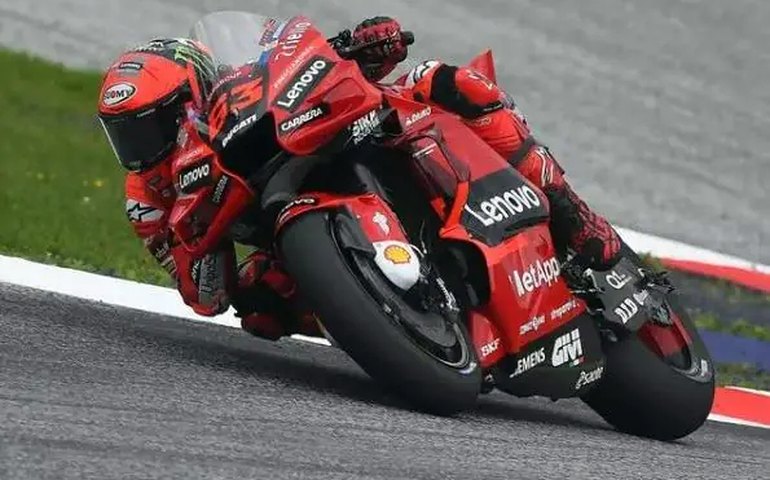 Bagnaia aguenta pressão de Quartararo no fim e vence Etapa da Áustria de MotoGP