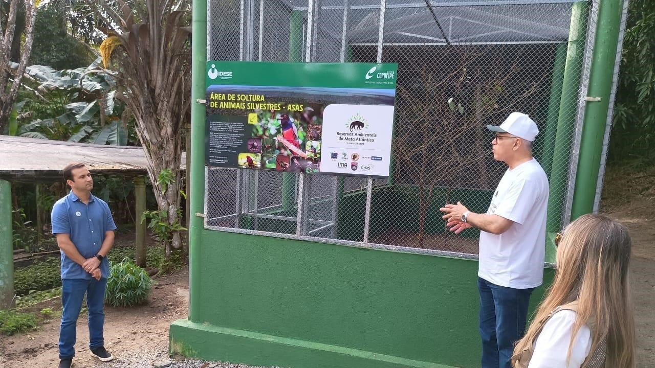 MP inaugura viveiros para reintrodução de Mutum, Papagaio-Chauá, Macuco e Macaco guariba-de-mãos-ruivas em Coruripe