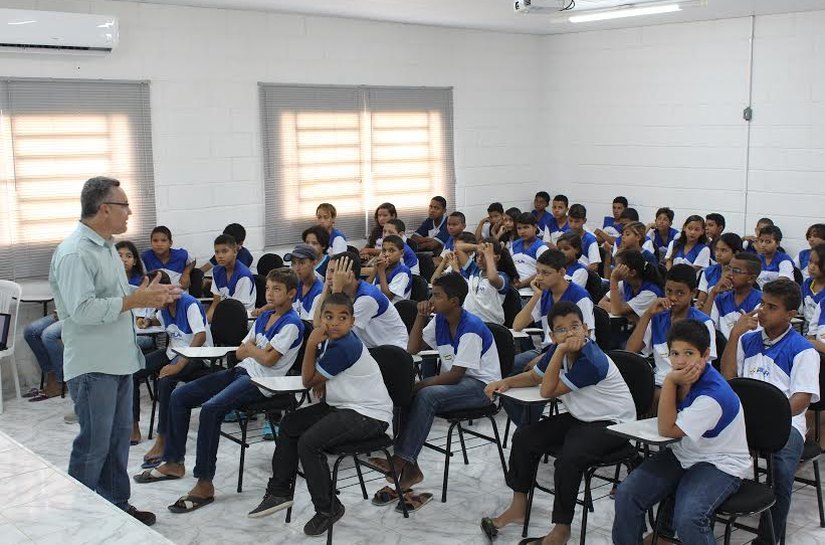 Alunos da rede pública aprendem sobre educação ambiental
