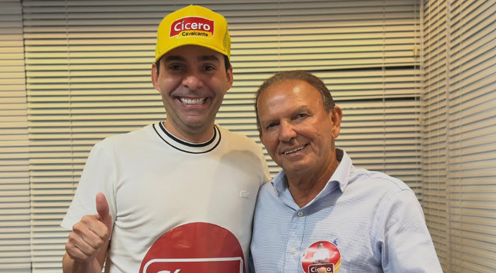 Kelmann Vieira e Cícero Cavalcante / Foto: reprodução/redes sociais/kelmannvieira