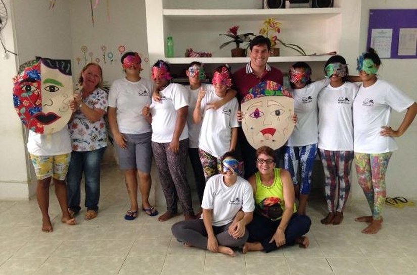 Secult promove oficina de arte e baile de máscaras para socioeducandos