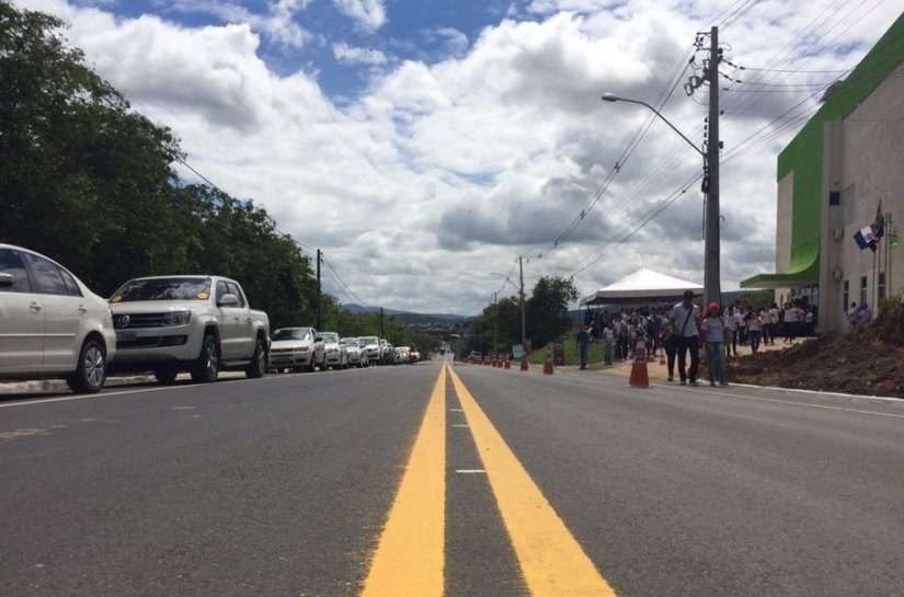 Trecho da AL-130 que dá acesso a Santana do Ipanema é inaugurado
