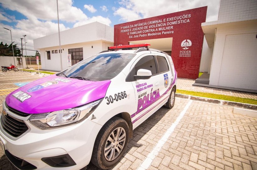Patrulha Maria da Penha de Arapiraca cumpre mandado de prisão contra agressor