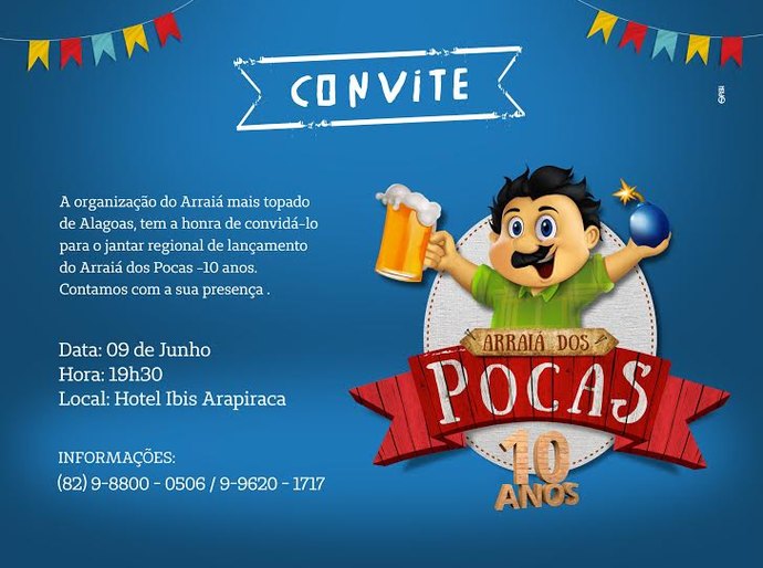 Arraiá dos Pocas faz lançamento oficial para a imprensa