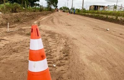 Pavimentação de rodovia ligando Mata Limpa a Lagoa da Canoa começa nesta terça  
