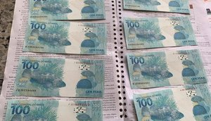 Mulher é presa com cédulas falsas no valor de R$ 2 mil em Sergipe