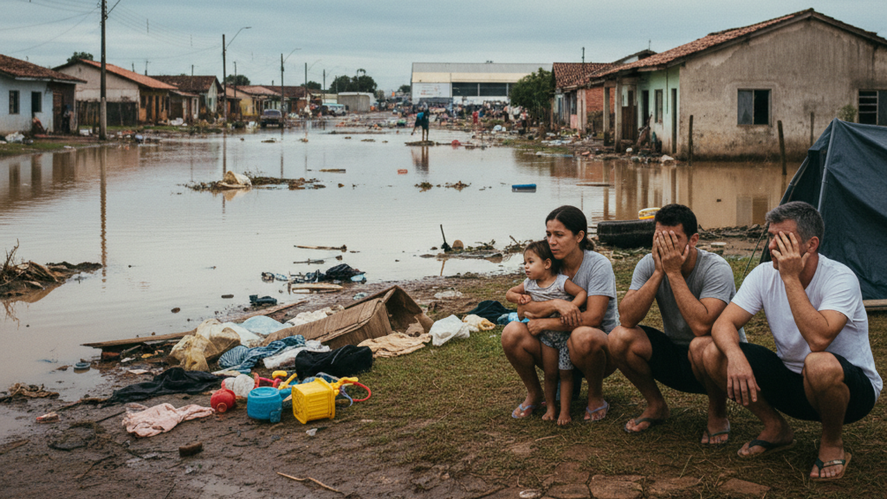 Enchentes de 2024 elevaram ansiedade e depressão entre gaúchos, aponta estudo da Fiocruz